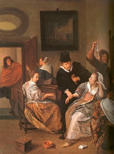 Jan Steen The Doctor's Visit Germany oil painting art